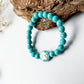 Turquoise Beaded Paw Bracelet