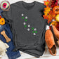Green and White Path Tee