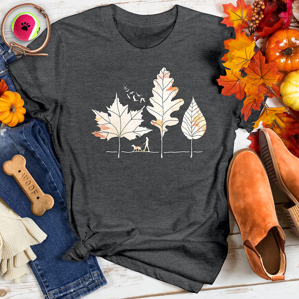 Autum Dog Walk Tee