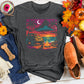 Nighttime Beach Scene Tee