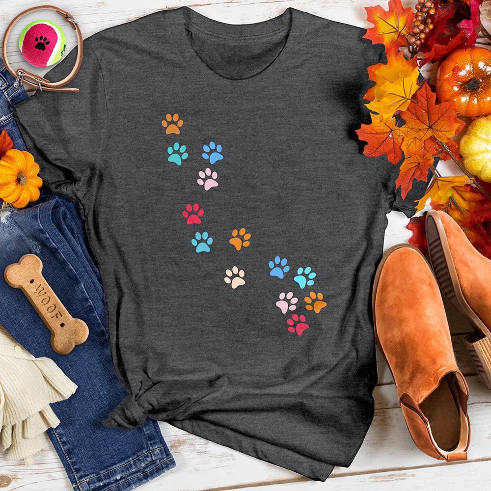 Paw Print Path Tee