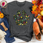 Floral Paw Print Tee