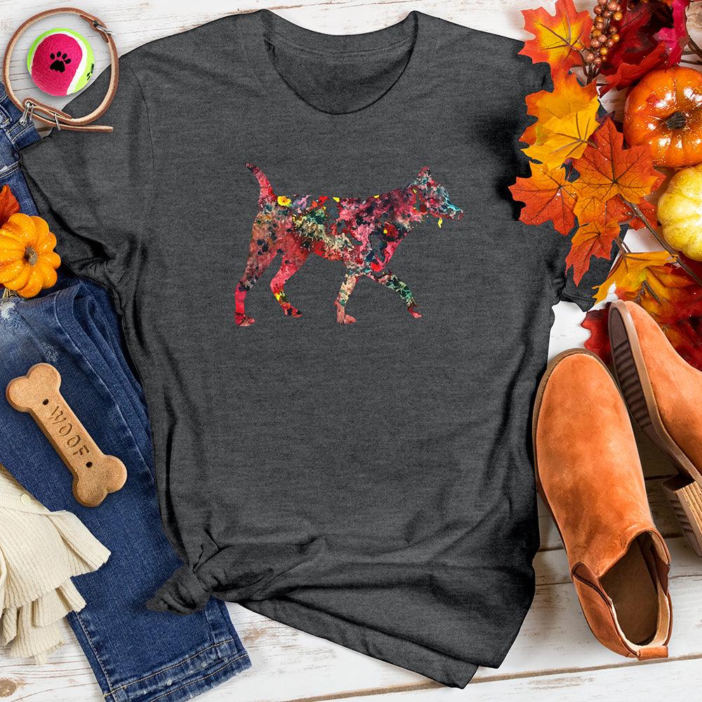 Wandering Dog Watercolor Tee