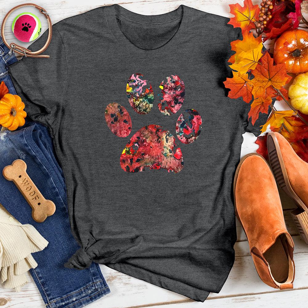Watercolor Paw Tee