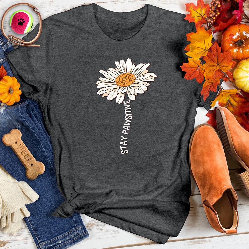 Stay Pawsitive Blooming Daisy Tee