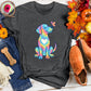Tie Dye Spring Dog Tee