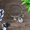 Dog Mom Bangle Bracelet