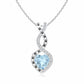 Eternal Love Heart Pendant Necklace