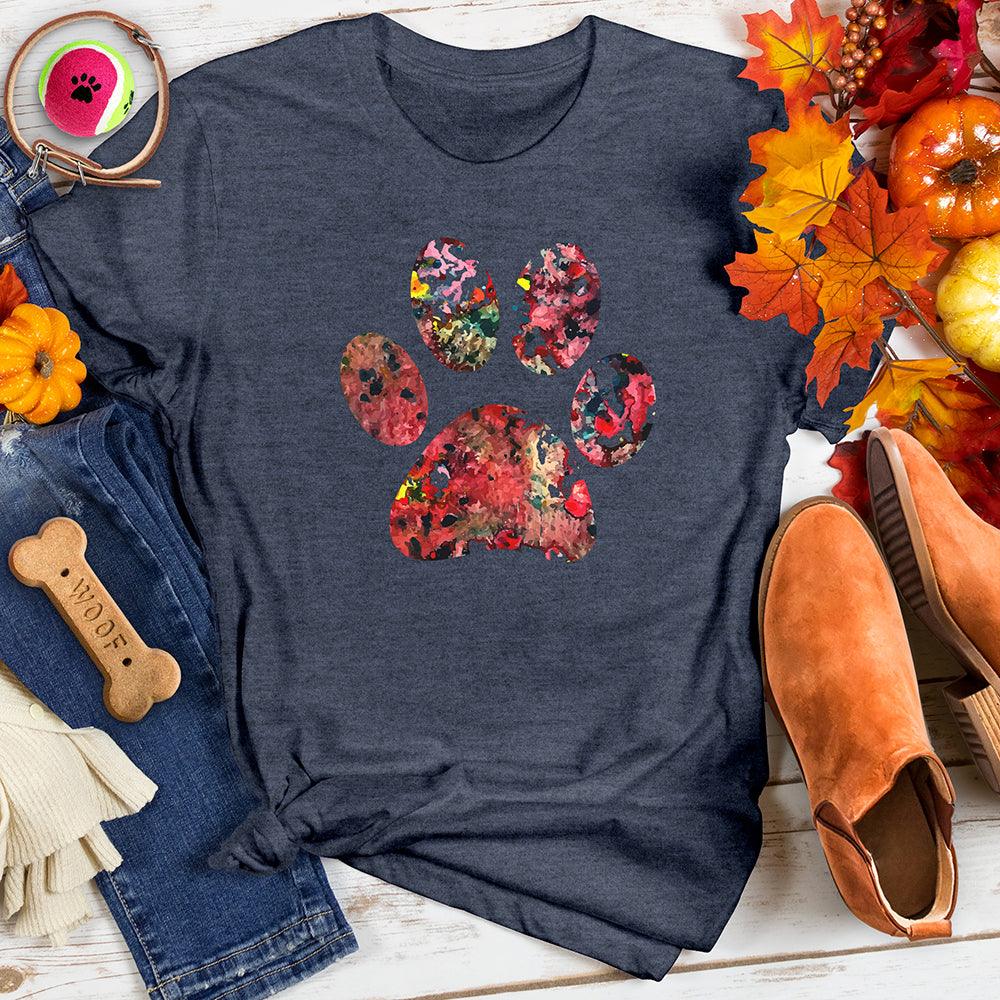 Watercolor Paw Tee