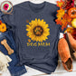 Dog Mom Sunflower Tee