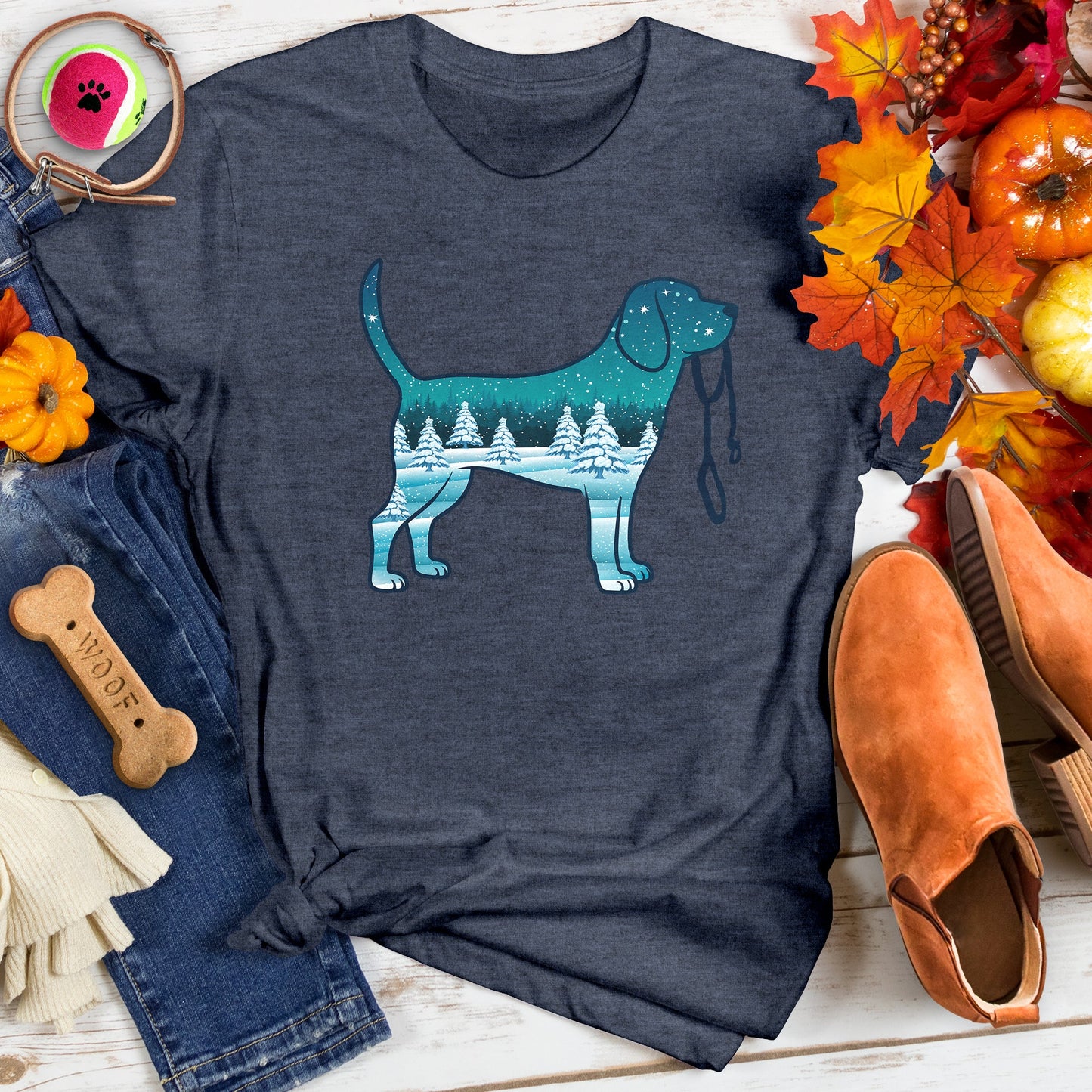 Winter Walk Pup Tee