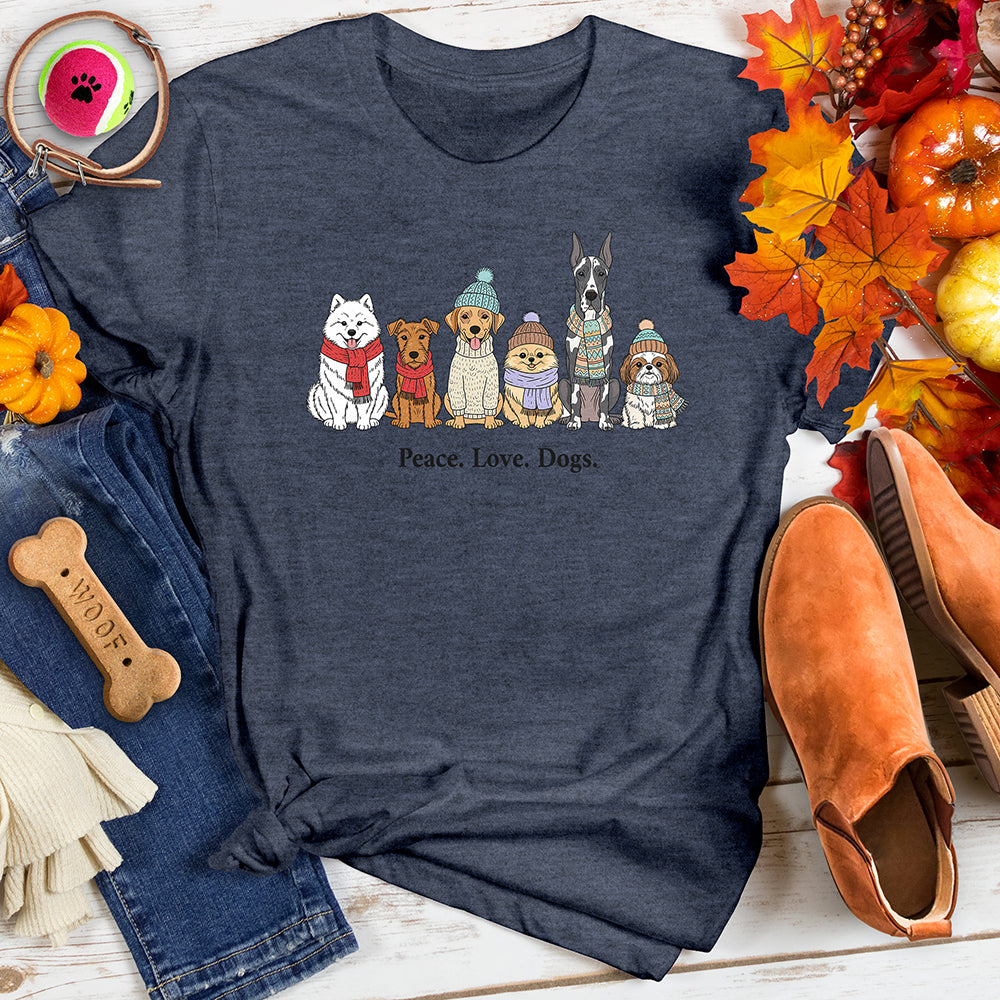Peace Love Dogs Tee