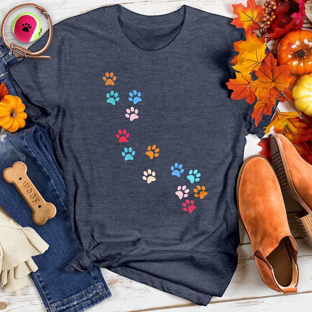 Paw Print Path Tee