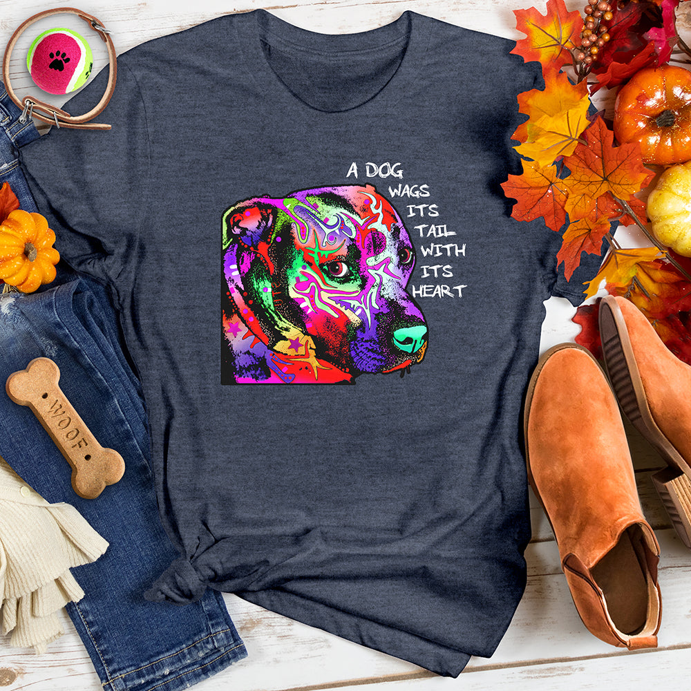 A Dogs Wags Tee