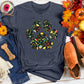 Floral Paw Print Tee