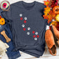 Candy Cane Paw Tee