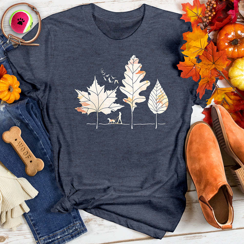Autum Dog Walk Tee