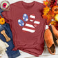 Paw USA Flag Tee