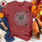 Blooming Sunflower Paws Tee