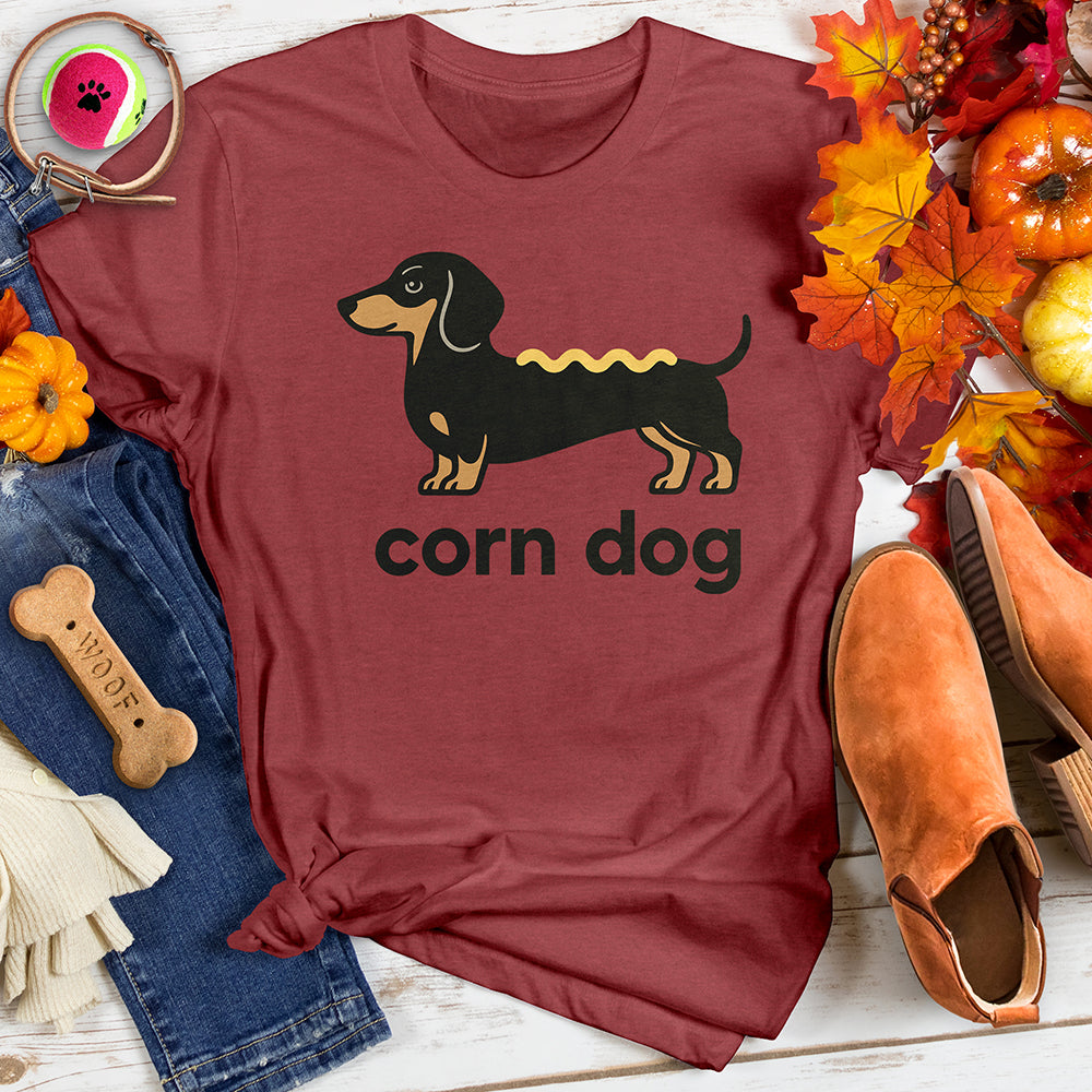 Mustard Corn Dog Tee