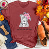 Floral Pit Bull Tee