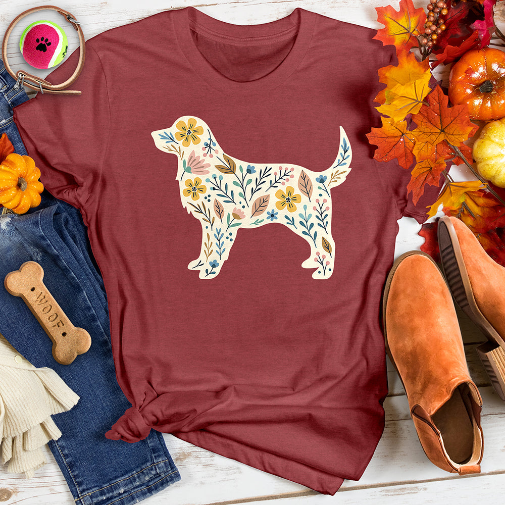 Women's Wildflower Dog Tee