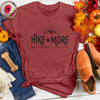 Hike More Worry Less Black Tee