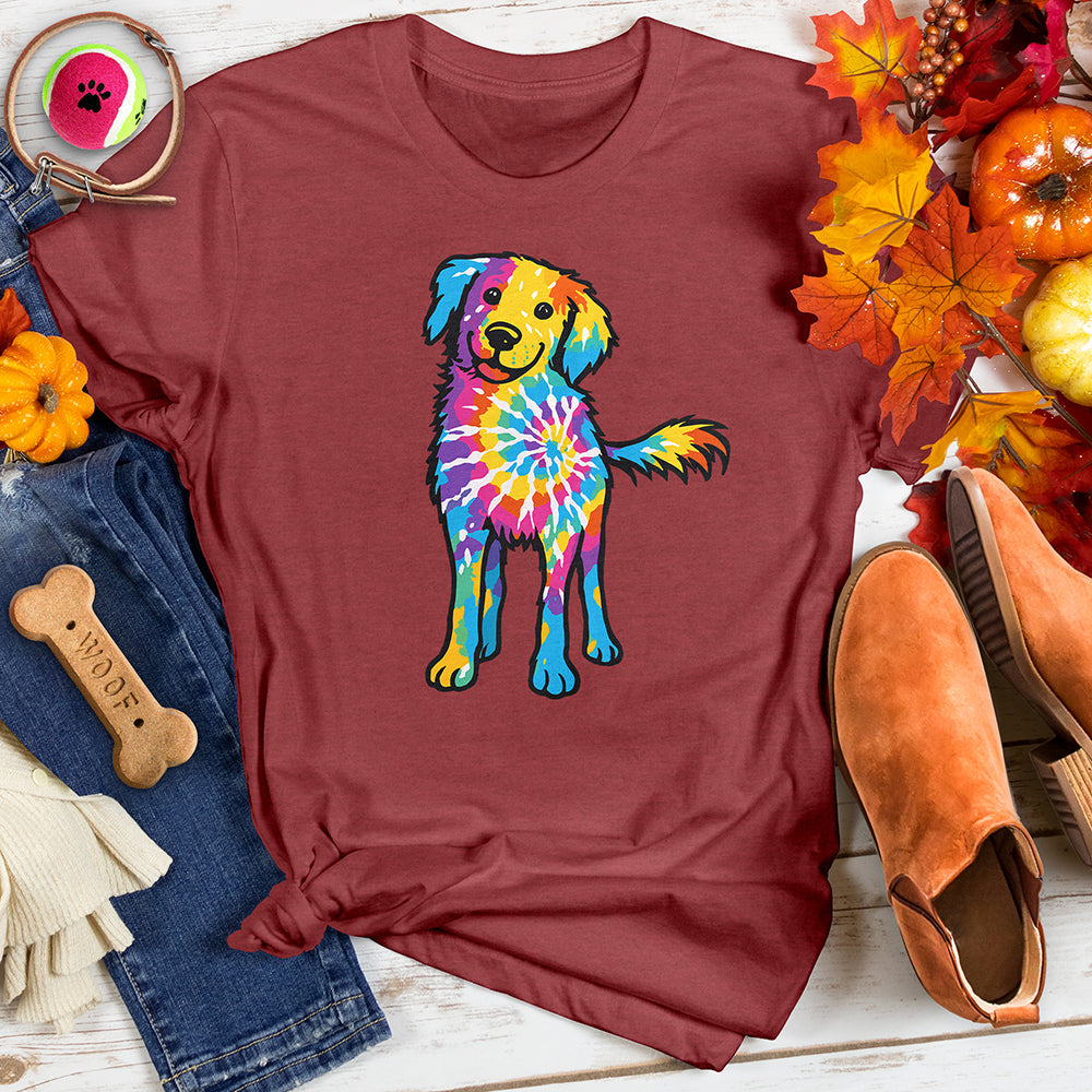 Tie Dye Dog Tee