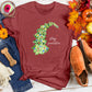 Stay Pawsitive Christmas Tee