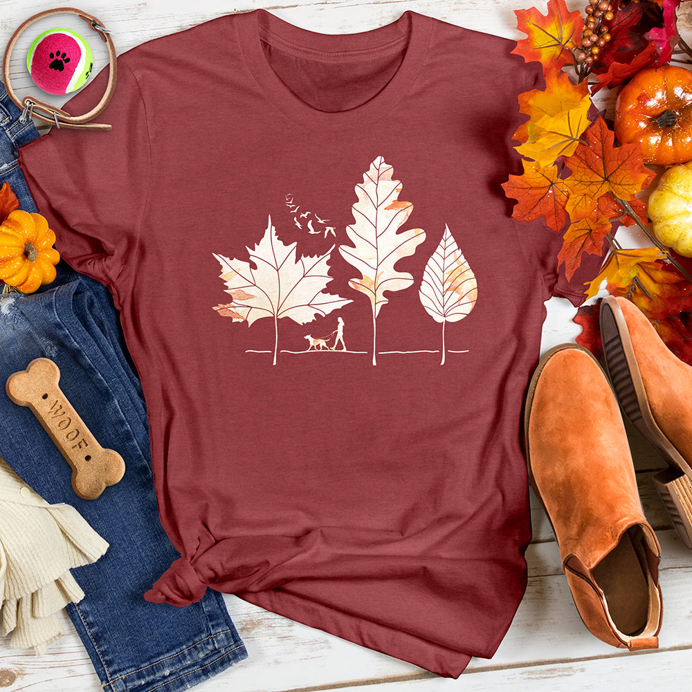 Autum Dog Walk Tee