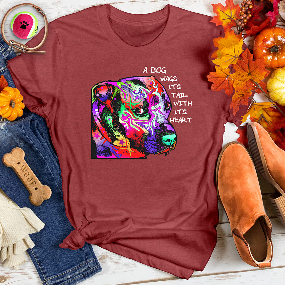 A Dogs Wags Tee