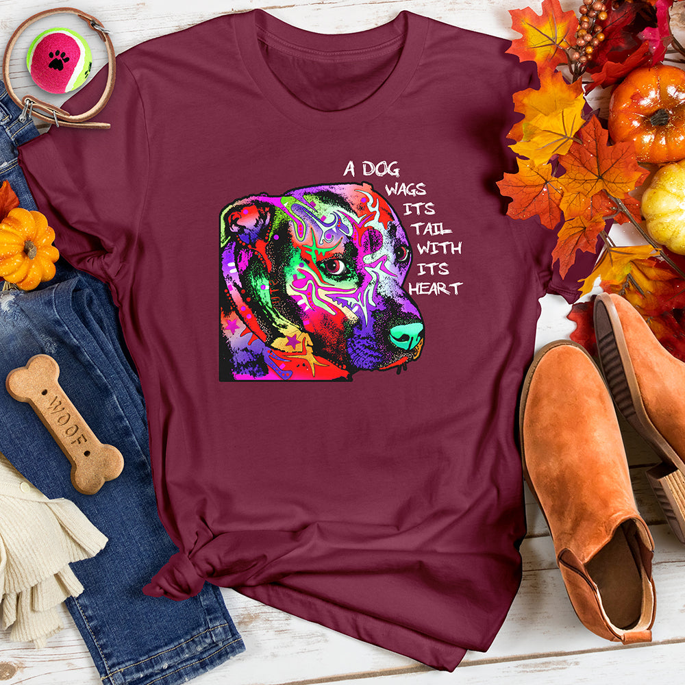 A Dogs Wags Tee