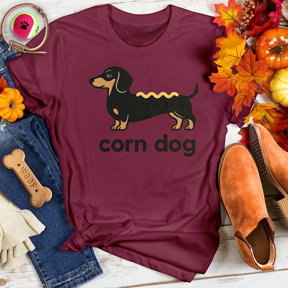 Mustard Corn Dog Tee