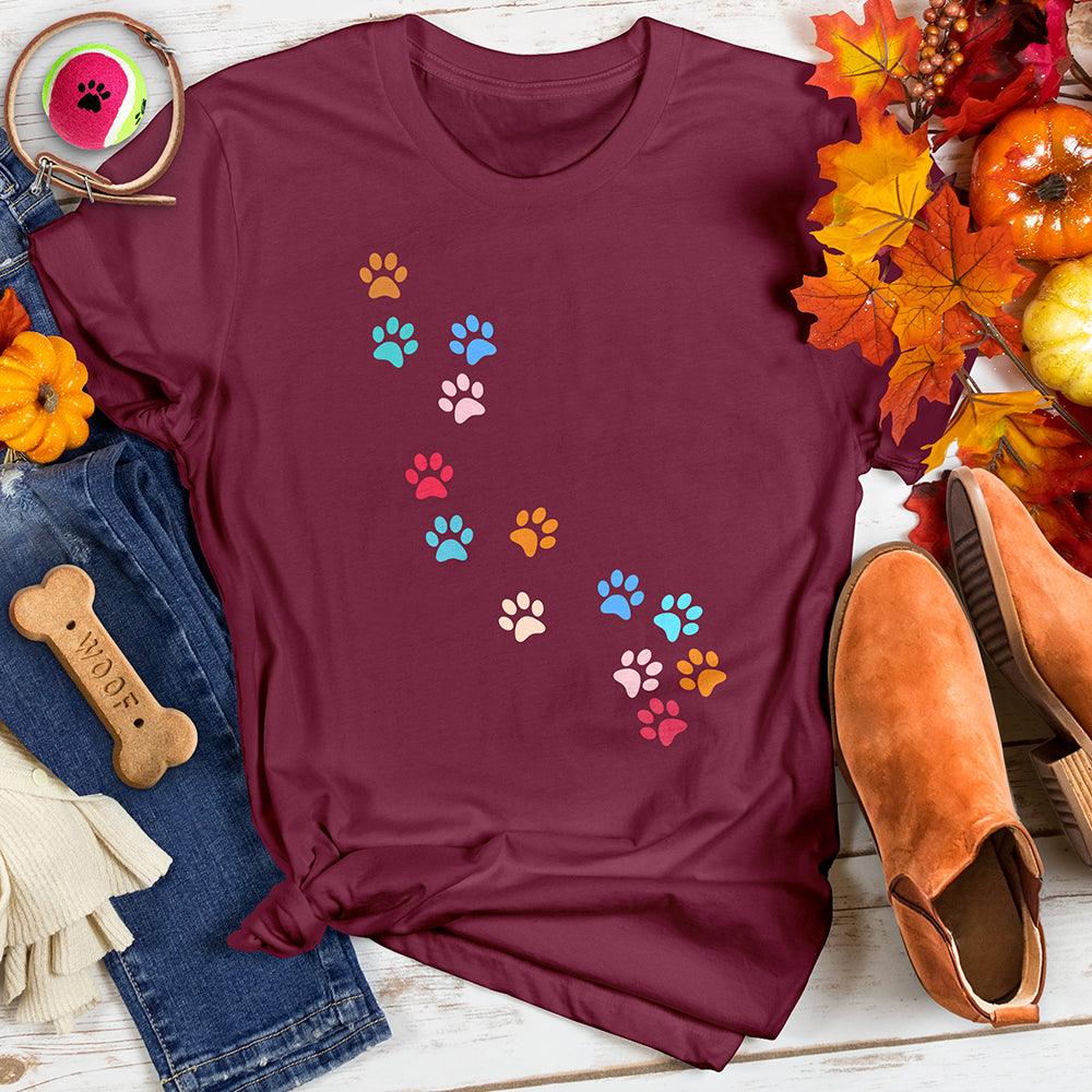 Paw Print Path Tee
