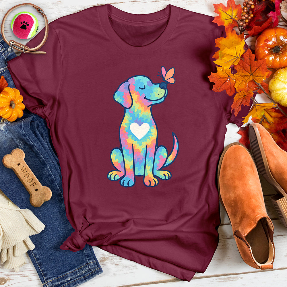 Tie Dye Spring Dog Tee
