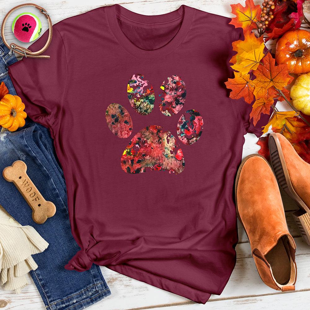 Watercolor Paw Tee
