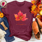 Falling Leaves Paw Tee