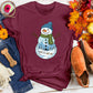 Snowman Pup Tee