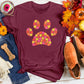 VIvid Floral Paw Tee