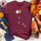 Santa Paw Prints Tee
