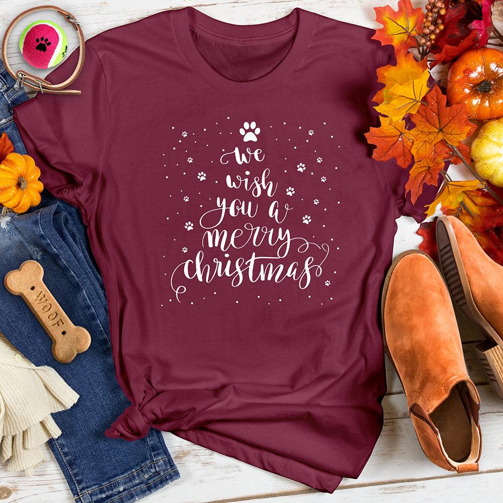 We Wish You a Merry Christmas Tee