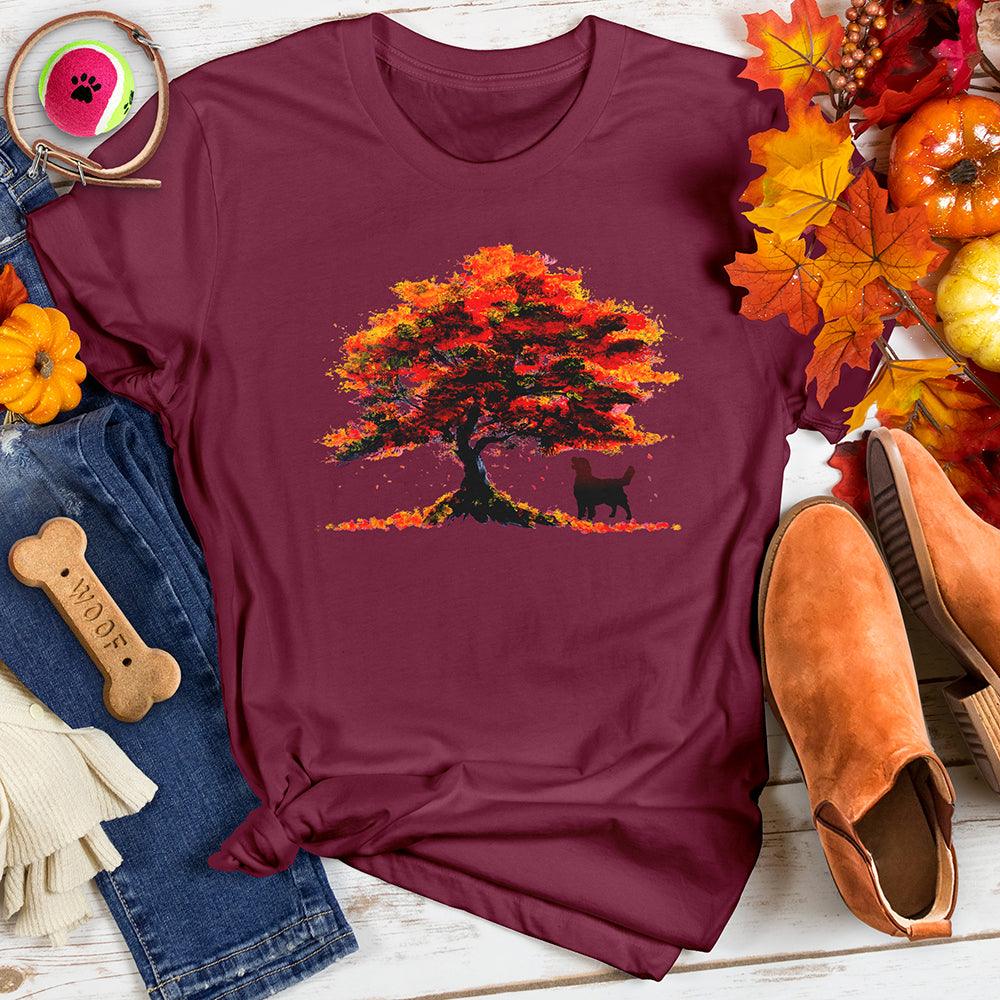Foliage Dog Tee