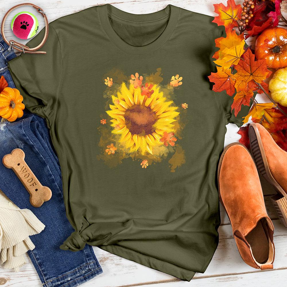 Floating Paws Sunflower Tee