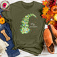 Stay Pawsitive Christmas Tee