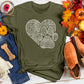Heart Dog Mandala Tee