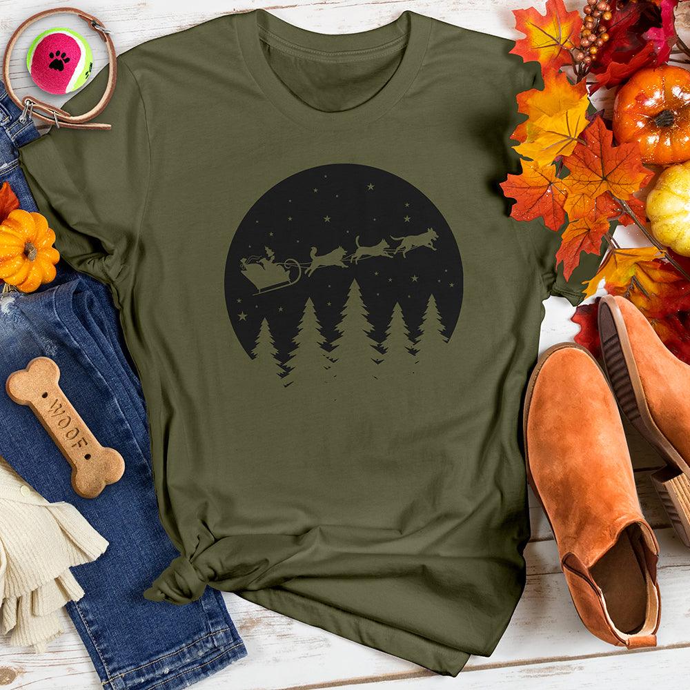 Reindeer Dogs Forest Tee