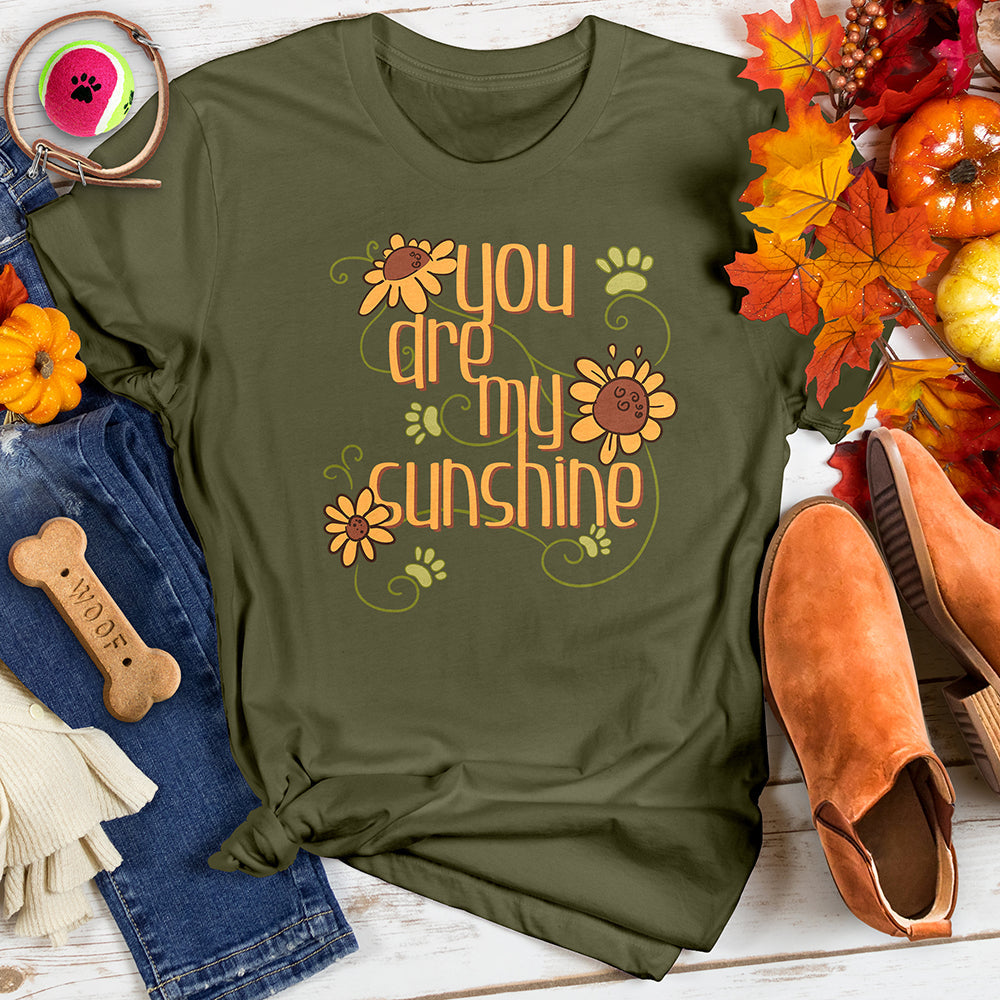 You Are My Sunshine Paw Tee
