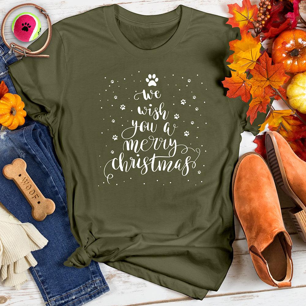 We Wish You a Merry Christmas Tee