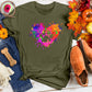 Heart Splash Paw Tee