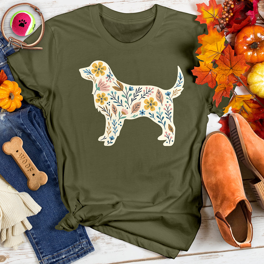 Women's Wildflower Dog Tee